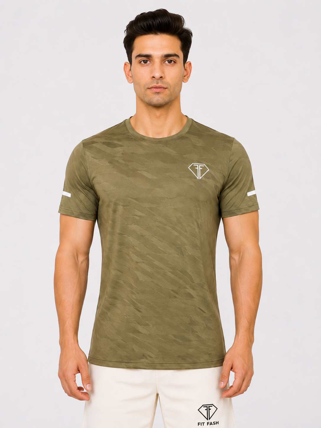 FIT FASH Men's Quick-Dry Sports T-Shirt
