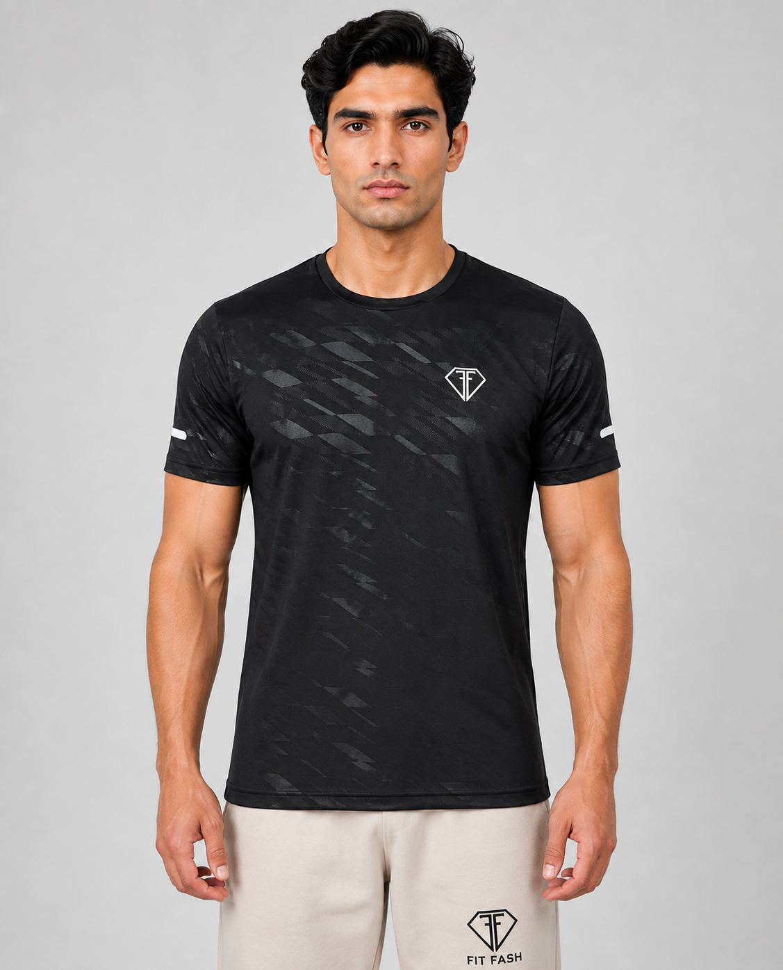 FIT FASH Men's Quick-Dry Sports T-Shirt