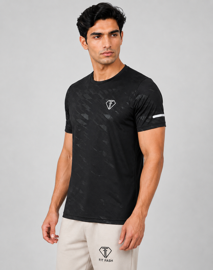 FIT FASH Men's Quick-Dry Sports T-Shirt