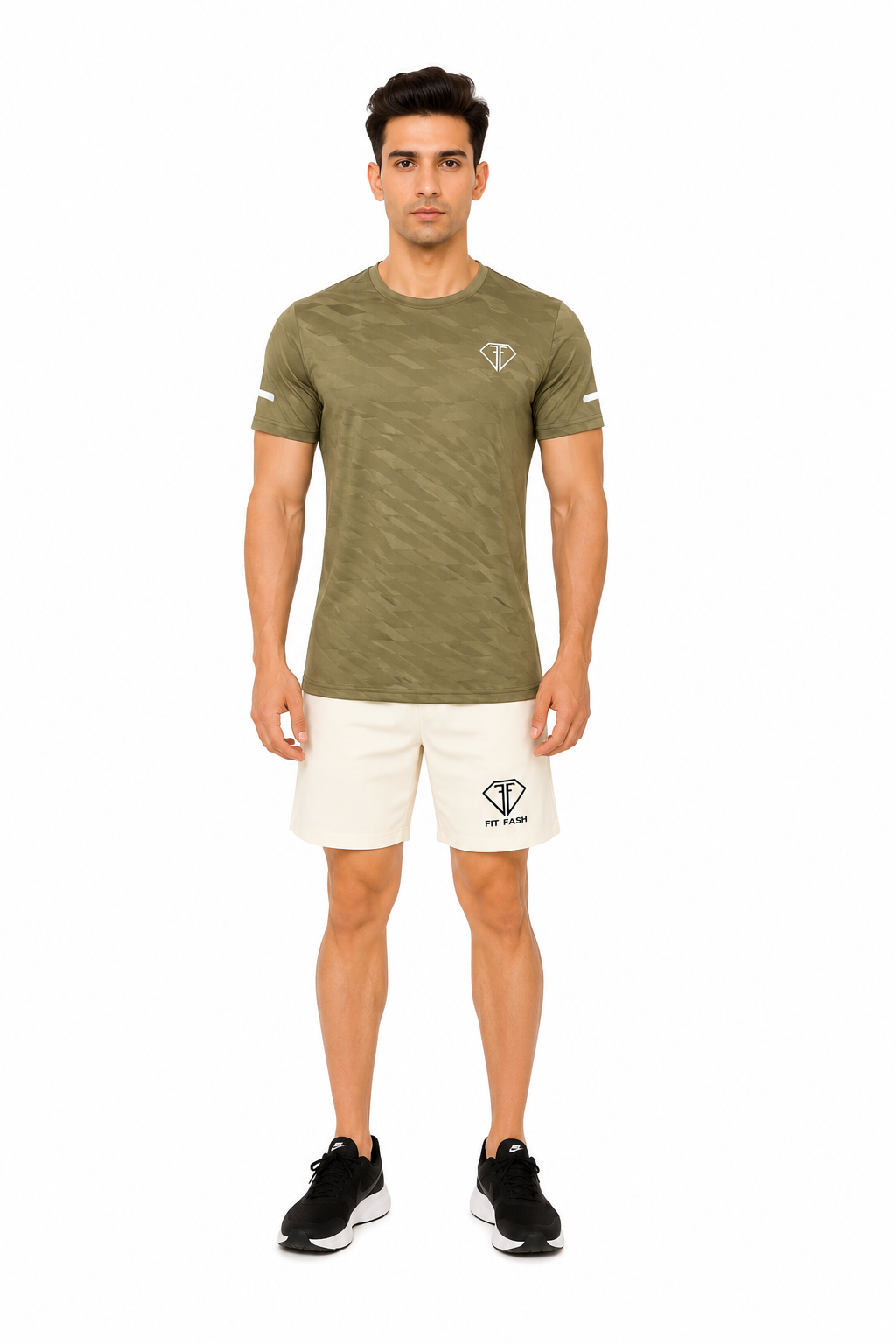 FIT FASH Men's Quick-Dry Sports T-Shirt