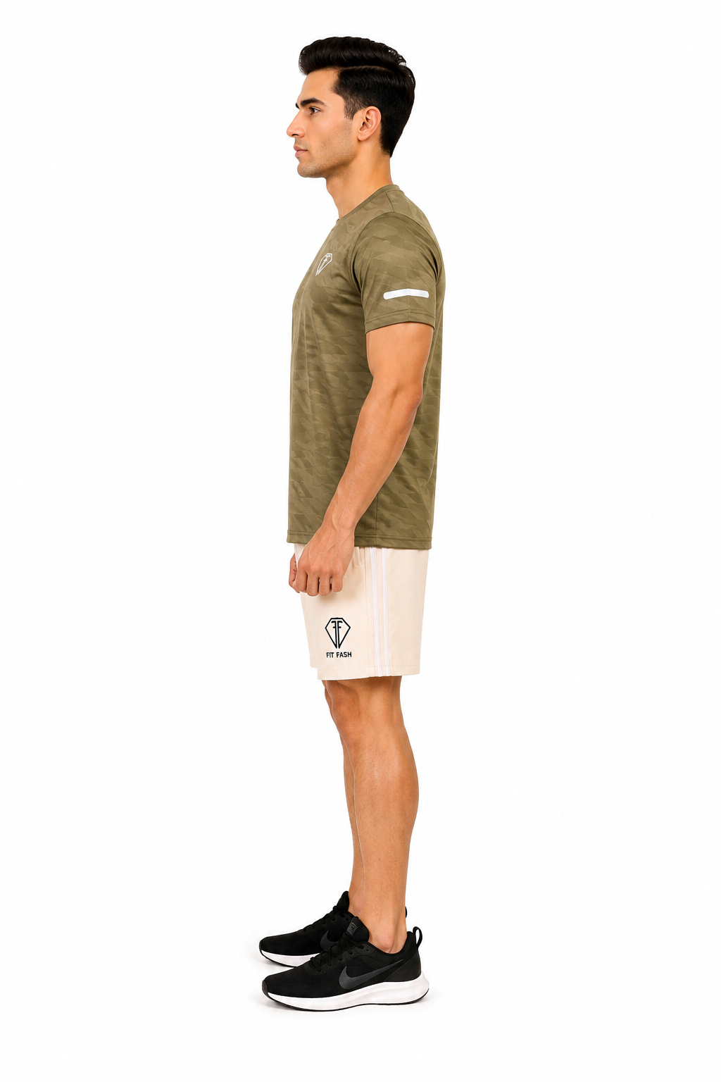 FIT FASH Men's Quick-Dry Sports T-Shirt
