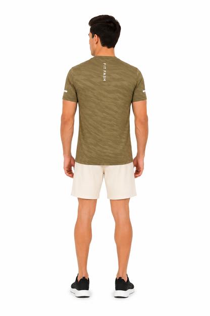FIT FASH Men's Quick-Dry Sports T-Shirt