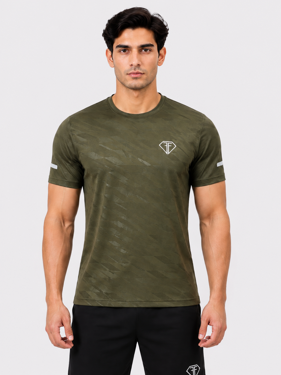FIT FASH Men's Quick-Dry Sports T-Shirt