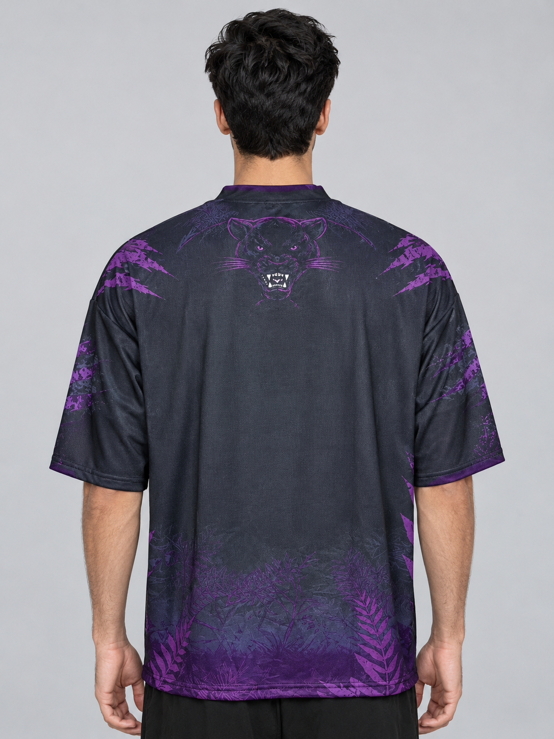 FITFASH Panther EA Sports Jersey – Black & Purple
